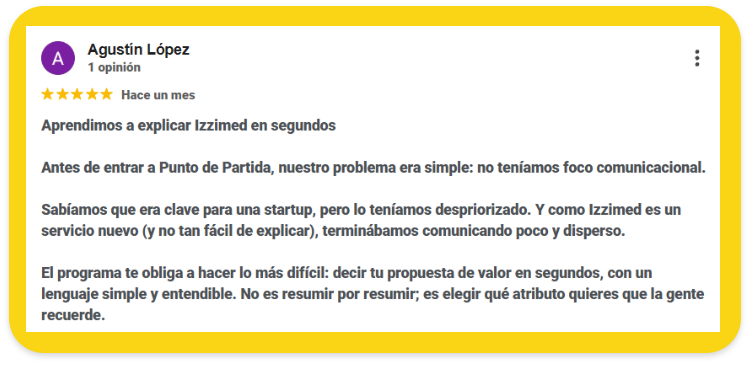 Review cliente 1
